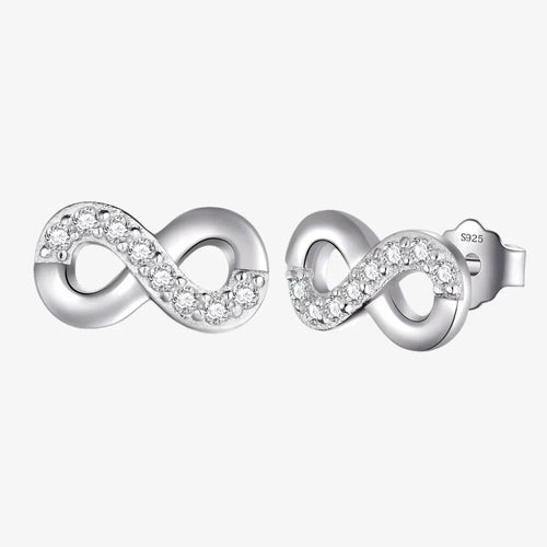Infinite Sparkle Stud Earrings