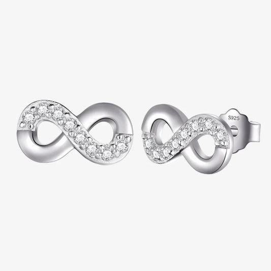 Infinite Sparkle Stud Earrings