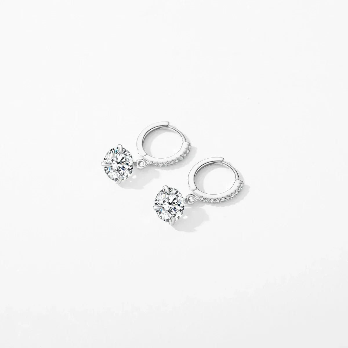 Sparkling Hoop Earrings